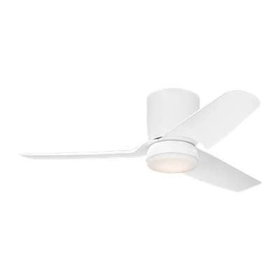 Visual Comfort Fan Collection Colgin 44 Hugger LED Ceiling Fan in Matte White with Matte White... by Visual Comfort Fan Collection