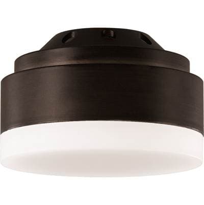 Visual Comfort Fan Collection Aspen Light Kit Aspen LED Light Kit in Aged Pewter with Frosted...