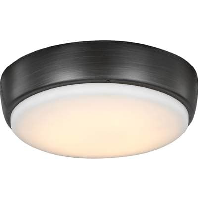 Visual Comfort Fan Collection Universal Light Kits 7'' LED Light Kit in Aged Pewter with Frosted...