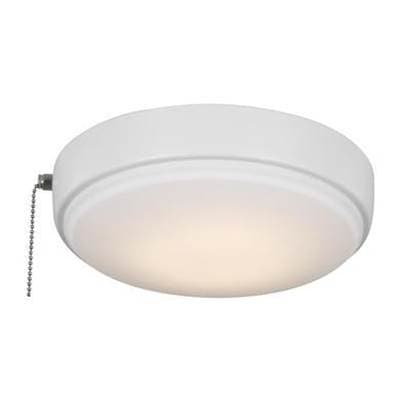 Visual Comfort Fan Collection Universal Light Kits 9'' LED Light Kit in with Frosted Acrylic...