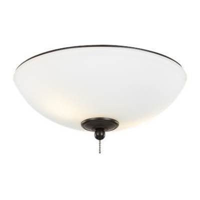Visual Comfort Fan Collection Universal Light Kits 12'' LED Light Kit in with Matte White Glass...