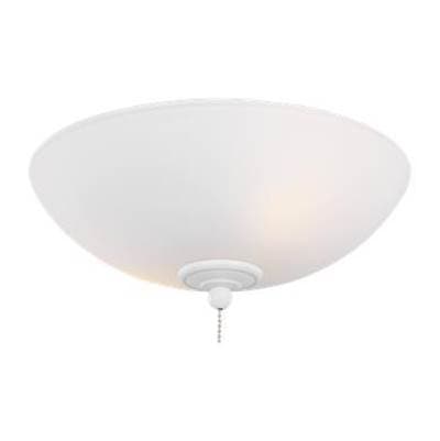 Visual Comfort Fan Collection Universal Light Kits 12'' LED Light Kit in with Glass Matte White...