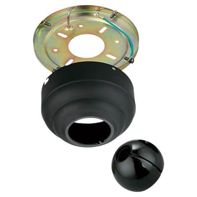 Visual Comfort Fan Collection Universal Canopy Kit Slope Ceiling Adapter - Matte Black