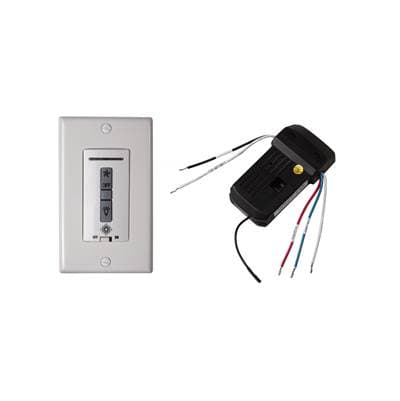 Visual Comfort Fan Collection 4 - Speed with Dimmer Wall / Hand-held Hardwired Remote Control Kit... by Visual Comfort Fan Collection