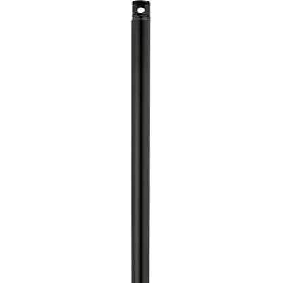 Visual Comfort Fan Collection Coastal Fan Threaded Downrod in Midnight Black 18''