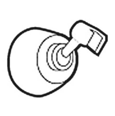 Moen Commercial Hand-held Showerwall Bracket Kit, 5270 Series - Chrome