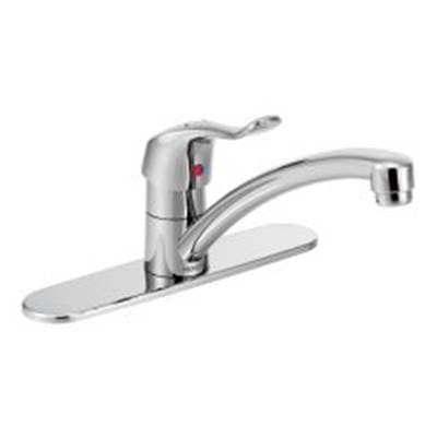 Moen Commercial Chrome One-handle Kitchen Faucet