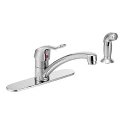 Moen Commercial Chrome One-handle Kitchen Faucet by Moen Commercial