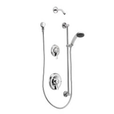 Moen Commercial Chrome Transfer Posi-temp(r) All-metal Trim Kits