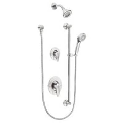 Moen Commercial Chrome Transfer Posi-temp(r) All-metal Trim Kits