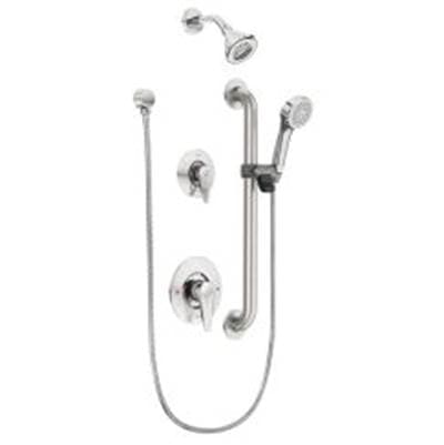 Moen Commercial Chrome Transfer Posi-temp(r) All-metal Trim Kits