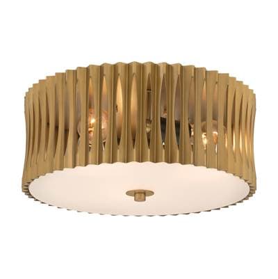 Minka-lavery Aven 16'' 3-Light Flush Mount - Sand Coal Black by Minka-Lavery