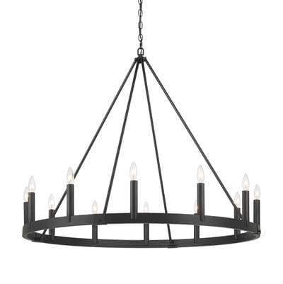 Minka-lavery 12 Light Chandelier - Coal by Minka-Lavery