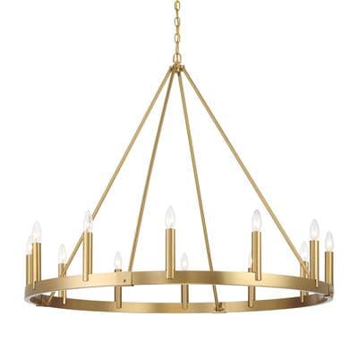 Minka-lavery 12 Light Chandelier - Signature Brass by Minka-Lavery