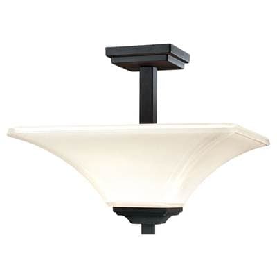 Minka-lavery 2 Light Semi Flush Mount - Coal by Minka-Lavery