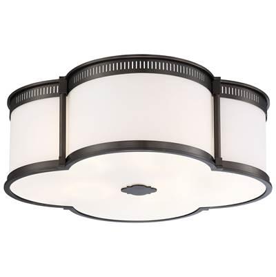 1 Light Led Flush Mount - Harvard Court Bronze by Minka-Lavery