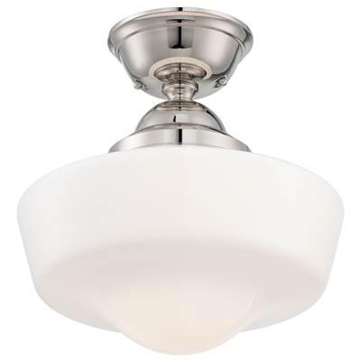 1 Light Semi Flush Mount by Minka-Lavery