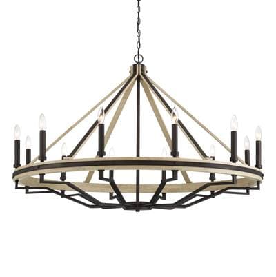 Minka-lavery 12 Light Chandelier - Dark Bronze by Minka-Lavery