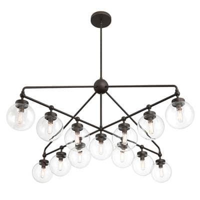 Minka-lavery 13 Light Chandelier - Dark Bronze by Minka-Lavery