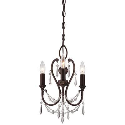 3 Light Mini Chandelier by Minka-Lavery