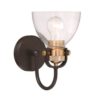 Minka-lavery 1 Light Bath - Painted Bronze Natural Brush by Minka-Lavery