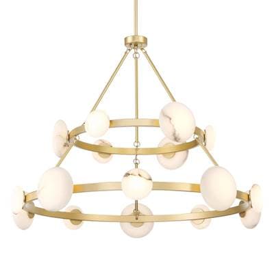 Minka-lavery 16 Lt Led Chandelier - Lily Gold by Minka-Lavery