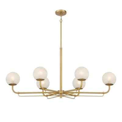 Minka-lavery 6 Light Island - Legacy Brass