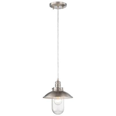 Minka-lavery 1 Light Mini Pendant - Brushed Nickel by Minka-Lavery