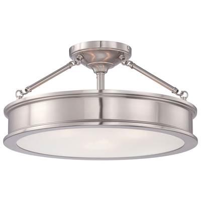 3 Light Semi Flush Mount by Minka-Lavery