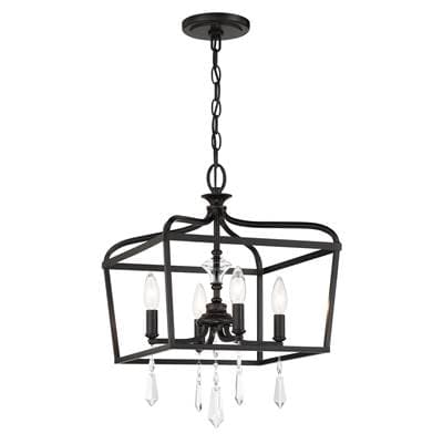 Minka-lavery 4 Light Foyer/semi Flush - Coal by Minka-Lavery