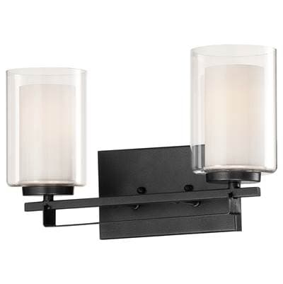 Minka-lavery 2 Light Bath Bar - Sand Coal by Minka-Lavery