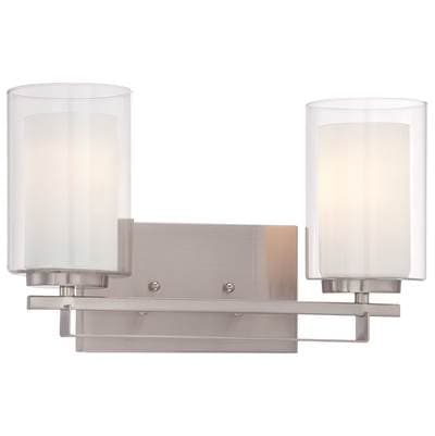 Minka-lavery 2 Light Bath Bar - Brushed Nickel by Minka-Lavery