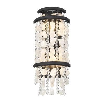 Shimmering Elegance 2 Light Wall Sconce