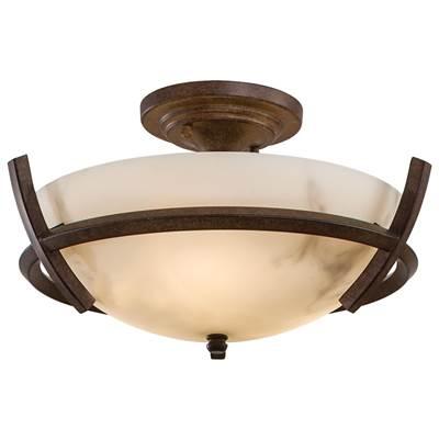 3 Light Semi Flush Mount by Minka-Lavery
