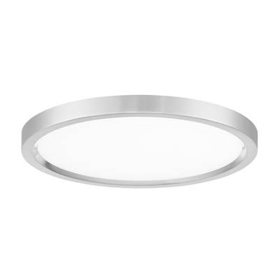 15'' Round Led Flush Mount - Brushed Nickel