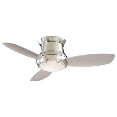 44'' Led Flush Mount Ceiling Fan