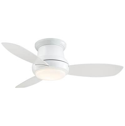 44'' Led Flush Mount Ceiling Fan