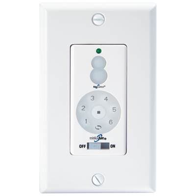 Minka Aire Dc Fan Wall Remote Control Full Function - White