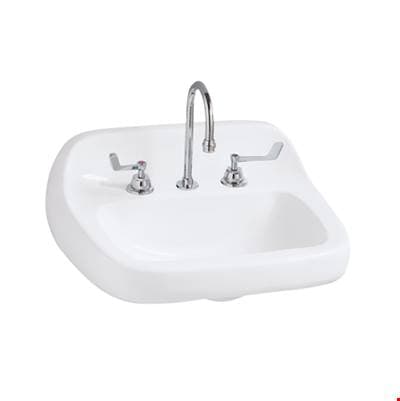 Mansfield Plumbing LAV 2018HB-NS 4'' WHT - White by Mansfield Plumbing
