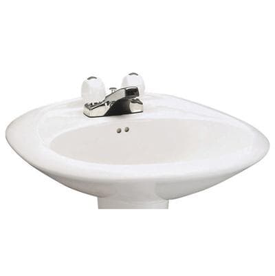 Mansfield Plumbing LAV 348 1H WHT - White