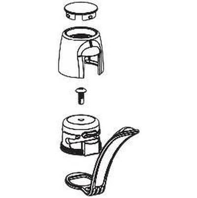 Moen HDL ASSY KD 1H CHR - N/A or unfinished by Moen
