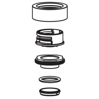 Moen One Touch Replacement Part - Chrome by Moen