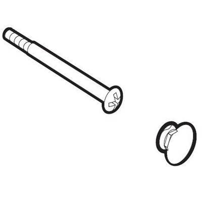 Moen HDL CAP, SCRW BN - Brushed Nickel by Moen