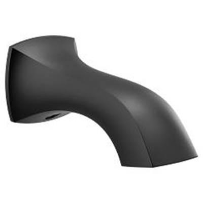 Moen Matte black nondiverter spouts by Moen