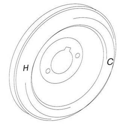 Moen ESCT, MTCL POSI-TEMP 1H T/S WR - Wrought Iron by Moen