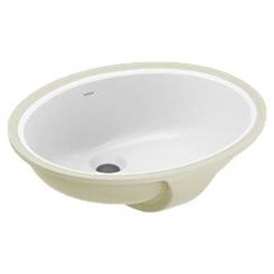 Moen Bathroom Sink, Oval Undermount