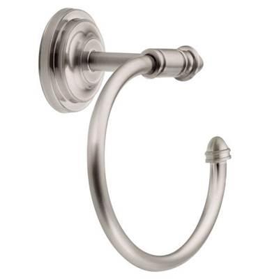 Brushed Nickel Towel Ring