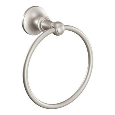 Moen Brushed Nickel Towel Ring by Moen