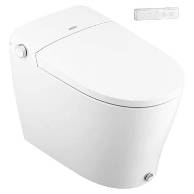Moen 5-Series Electronic Cleansing Toilet - White