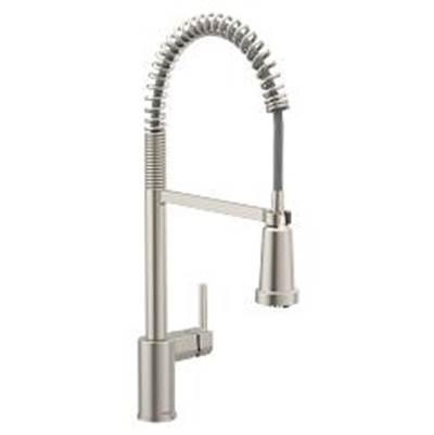 Moen Spot Resist Stainless One-Handle Filtering Pulldown Kitchen Faucet by Moen